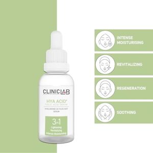 Hyaluronic Acid Serum for Face with Folic Acid